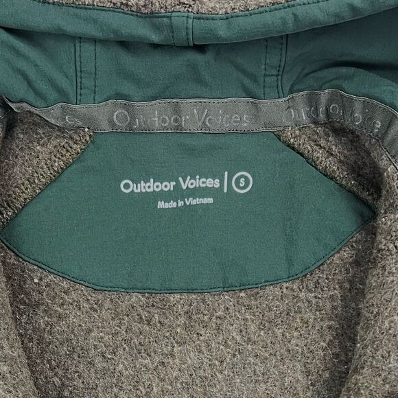 Outdoor Voices Mega Fleece Half-Zip Hoodie - Picture 11 of 14